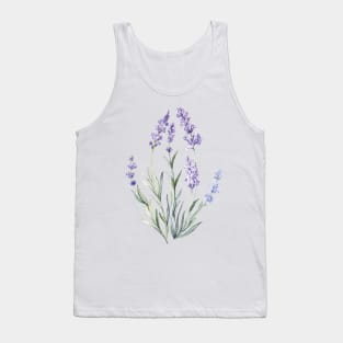 Watercolor Lavender Tank Top